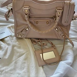Balenciaga mini city bag rose pink（SOLD）